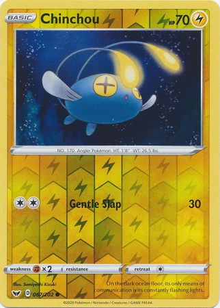 Chinchou - 067/202 - Common - Reverse Holo available at 401 Games Canada