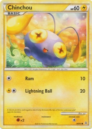 Chinchou - 48/95 - Common available at 401 Games Canada