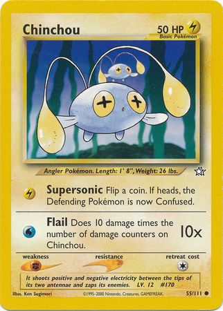 Chinchou - 55/111 - Common - Unlimited available at 401 Games Canada