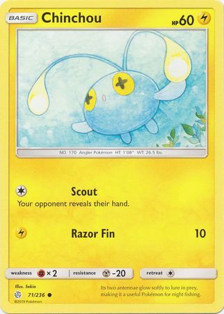 Chinchou - 71/236 - Common available at 401 Games Canada