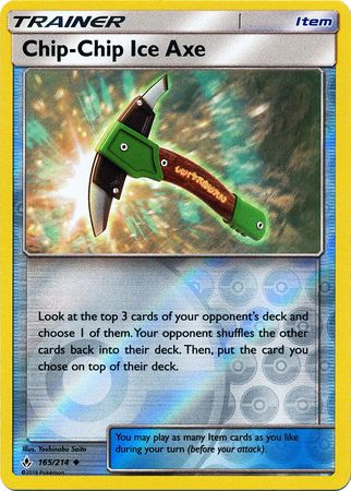 Chip-Chip Ice Axe - 165/214 - Uncommon - Reverse Holo available at 401 Games Canada