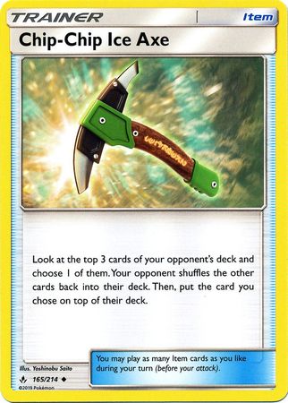 Chip-Chip Ice Axe - 165/214 - Uncommon available at 401 Games Canada