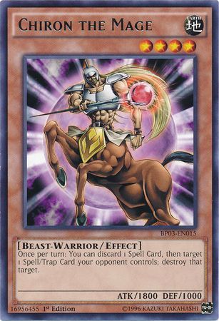 401 Games Canada - Chiron the Mage (Shatterfoil) - BP03-EN015 - Shatterfoil Rare - 1st Edition 401 Games Canada - Chiron the Mage (Shatterfoil) - BP03-EN015 - Shatterfoil Rare - 1st Edition