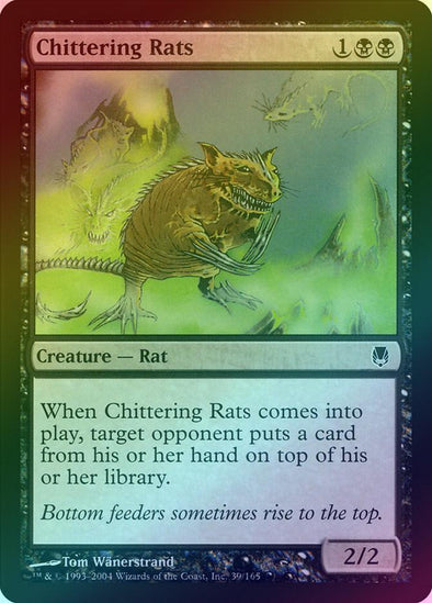 Chittering Rats (Foil) (DST) available at 401 Games Canada