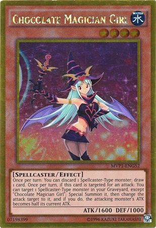 Chocolate Magician Girl - MVP1-ENG52 - Gold Rare - Unlimited available at 401 Games Canada