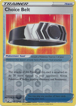 Choice Belt - 135/172 - Uncommon - Reverse Holo available at 401 Games Canada