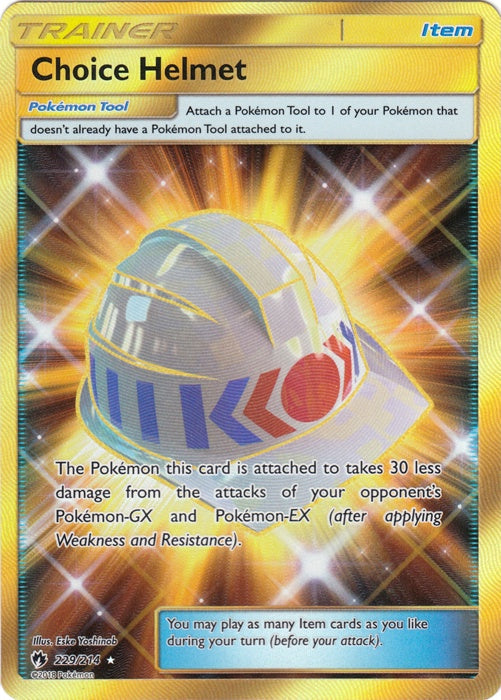 Choice Helmet - 229/214 - Secret Rare available at 401 Games Canada