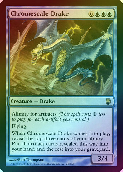 Chromescale Drake (Foil) (DST) available at 401 Games Canada