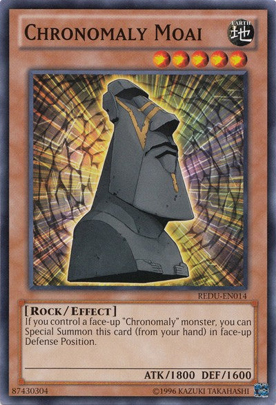 Chronomaly Moai - REDU-EN014 - Common - Unlimited available at 401 Games Canada