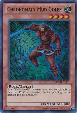 Chronomaly Mud Golem - NUMH-EN003 - Super Rare - Unlimited available at 401 Games Canada