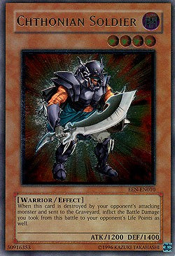 yugioh chthonian cards 401 Games Canada - Chthonian Soldier - EEN-EN010 - Ultimate Rare