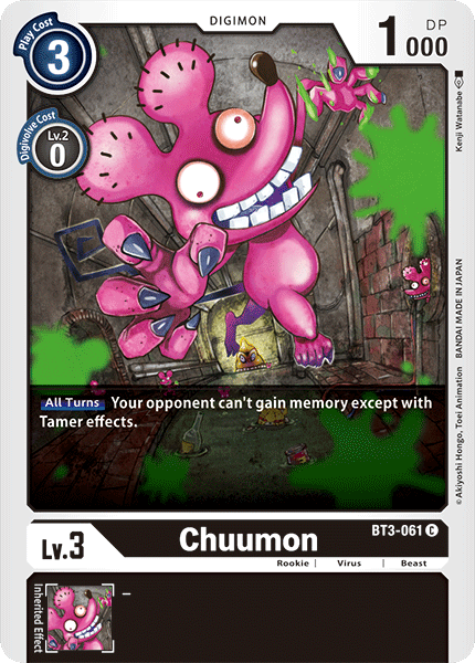 Chuumon - BT3-061 - Common available at 401 Games Canada