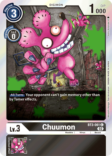 Chuumon (Resurgence Booster Reprint) - BT3-061 - Common (Foil) available at 401 Games Canada