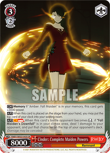 Cinder: Complete Maiden Powers - RWBY/WX03-E043S - Super Rare available at 401 Games Canada