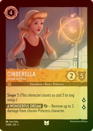 Cinderella (Gentle and Kind) - 3/204 - Uncommon (Foil) available at 401 Games Canada