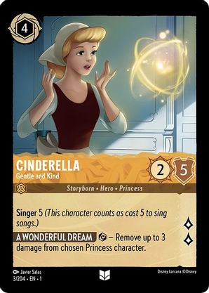 Cinderella (Gentle and Kind) - 3/204 - Uncommon available at 401 Games Canada