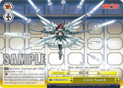 Circle Sword - FT/EN-S02-027 - Climax Common available at 401 Games Canada