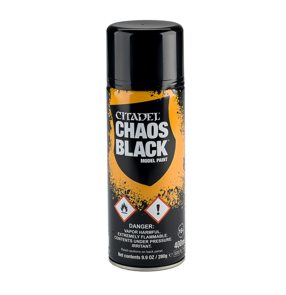 Citadel Colour - Spray - Chaos Black available at 401 Games Canada