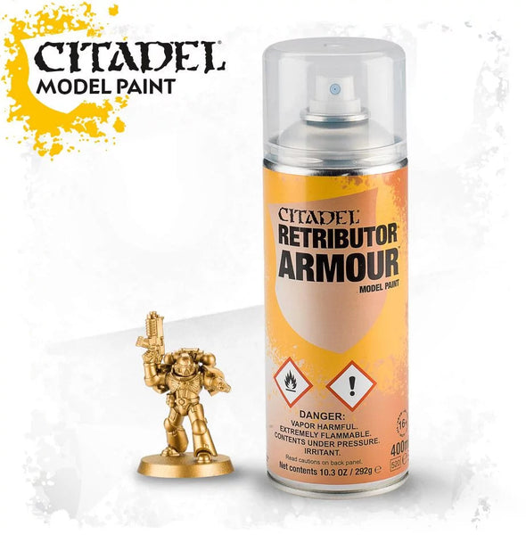 Citadel Colour - Spray - Retributor Armour available at 401 Games Canada