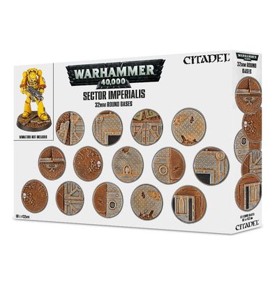 Citadel - Sector Imperialis - 32mm Round Bases available at 401 Games Canada