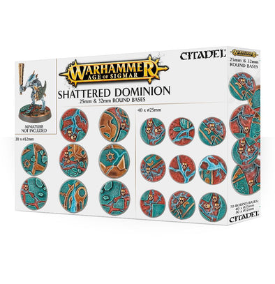 Citadel - Shattered Dominion - 25mm & 32mm Round Bases available at 401 Games Canada