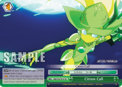 Citron Call - AW-S18-TE14 - Trial Deck available at 401 Games Canada