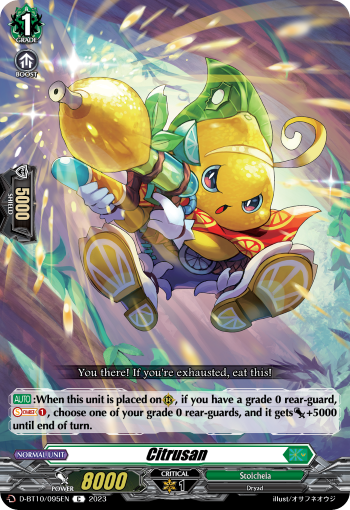 Citrusan - D-BT10/095 - Common available at 401 Games Canada