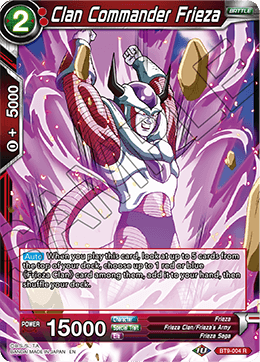 Clan Commander Frieza - BT9 - 004 - Rare available at 401 Games Canada