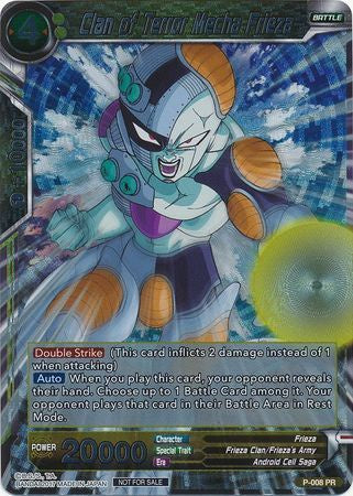 Clan of Terror Mecha Frieza - P-008 - Promo (Foil) available at 401 Games Canada