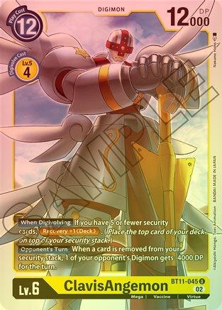 ClavisAngemon (Foil) - BT11-045 - Uncommon available at 401 Games Canada