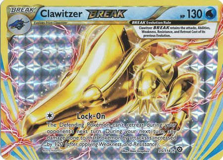 Clawitzer BREAK - 35/114 - Break Rare available at 401 Games Canada