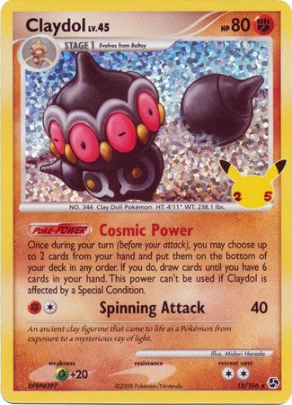 Claydol - 15/106 - Holo Rare (Classic Collection) available at 401 Games Canada