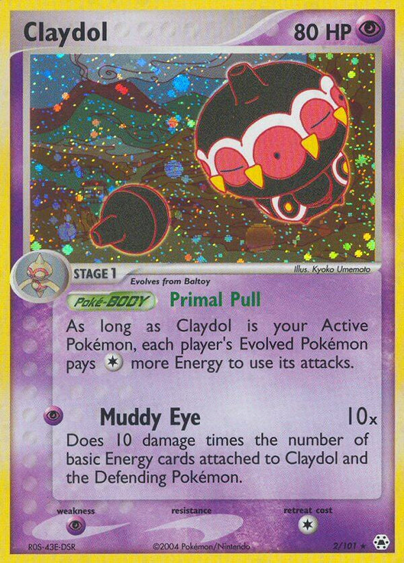 Claydol - 2/101 - Holo Rare available at 401 Games Canada