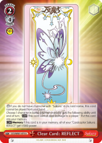 Clear Card: REFLECT - CCS/WX01-E073 - Uncommon available at 401 Games Canada