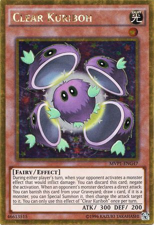 Clear Kuriboh - MVP1-ENG47 - Gold Rare - Unlimited available at 401 Games Canada