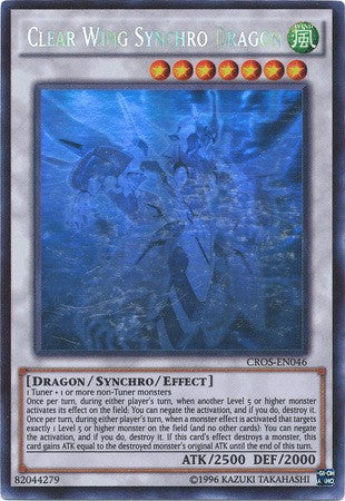 Clear Wing Synchro Dragon - CROS-EN046 - Ghost Rare - Unlimited available at 401 Games Canada