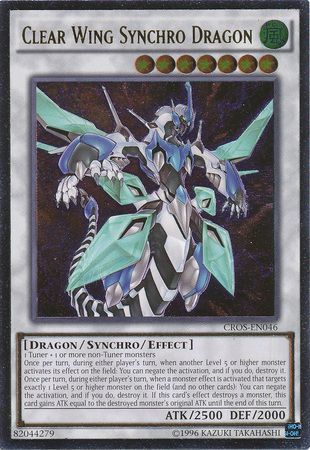 Clear Wing Synchro Dragon - CROS-EN046 - Ultimate Rare - Unlimited available at 401 Games Canada