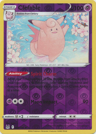 Clefable - 063/196 - Rare - Reverse Holo available at 401 Games Canada