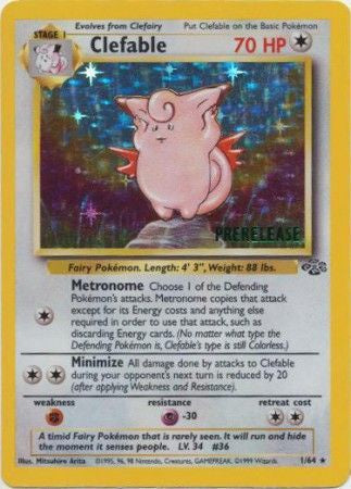 Clefable - 1/64 - Pre-Release Promo available at 401 Games Canada