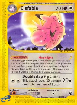 Clefable - 41/165 - Rare available at 401 Games Canada