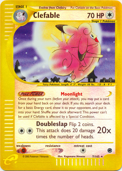 Clefable - 7/165 - Holo - Reverse Holo available at 401 Games Canada