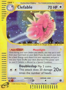 Clefable - 7/165 - Holo available at 401 Games Canada