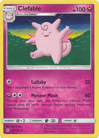 Clefable - 89/145 - Uncommon available at 401 Games Canada