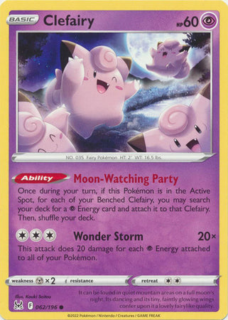 Clefairy - 062/196 - Common available at 401 Games Canada