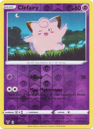 Clefairy - 063/185 - Common - Reverse Holo available at 401 Games Canada