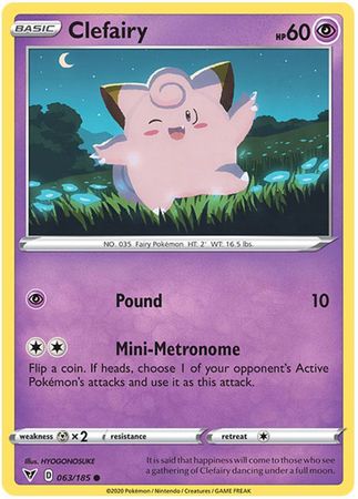 Clefairy - 063/185 - Common available at 401 Games Canada