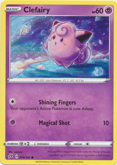 Clefairy - 074/192 - Common available at 401 Games Canada