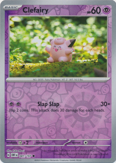 Clefairy - 081/197 - Common - Reverse Holo available at 401 Games Canada