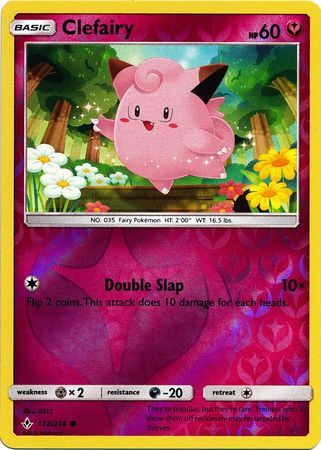 Clefairy - 132/214 - Common - Reverse Holo available at 401 Games Canada