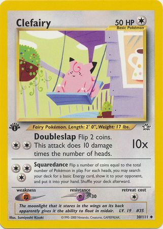 Clefairy - 30/111 - Uncommon - 1st Edition available at 401 Games Canada